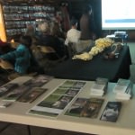 Table with wolf literature